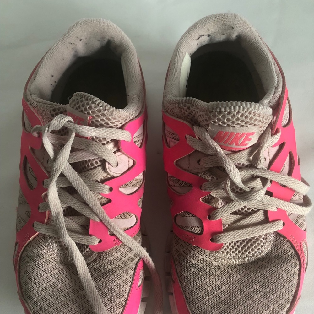 Woman’s Nike running shoes